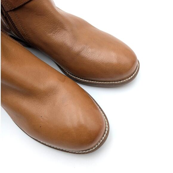 Softwalk Reade Fringe Detail Ankle Boots Women's Cognac Size US8M EU39 - Picture 12 of 13